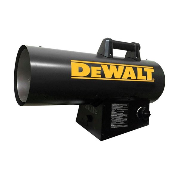 Dewalt 125000 BTU-Hour 3000 sq. ft. Forced Air Liquid Propane Portable Heater 4893046
